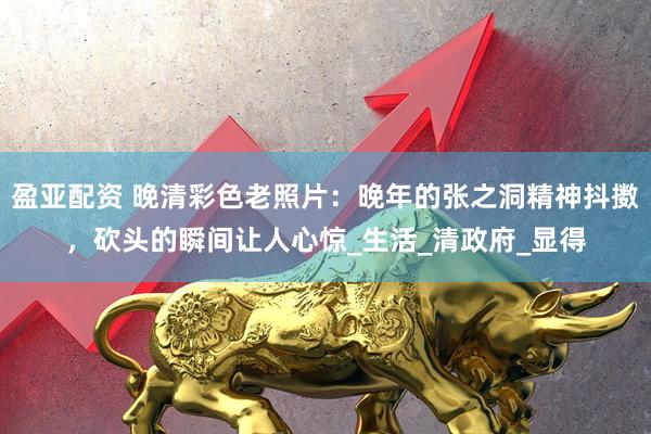 盈亚配资 晚清彩色老照片：晚年的张之洞精神抖擞，砍头的瞬间让人心惊_生活_清政府_显得