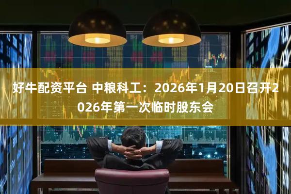 好牛配资平台 中粮科工：2026年1月20日召开2026年第一次临时股东会